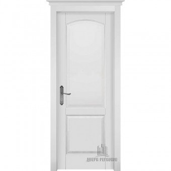 Межкомнатная дверь Массив ольхи "Фоборг" ДГ (Эмаль белая)