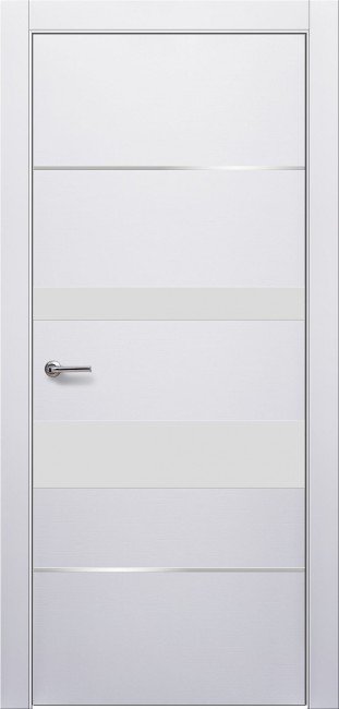 Дверь 703ТМ ДО 21- 9, стекло Белое (Белый) Дверь 703ТМ ДО 21- 9, стекло Белое (Белый)