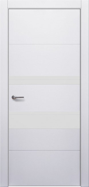 Дверь 703Т ДО 21- 9, стекло Белое (Белый) Дверь 703Т ДО 21- 9, стекло Белое (Белый)