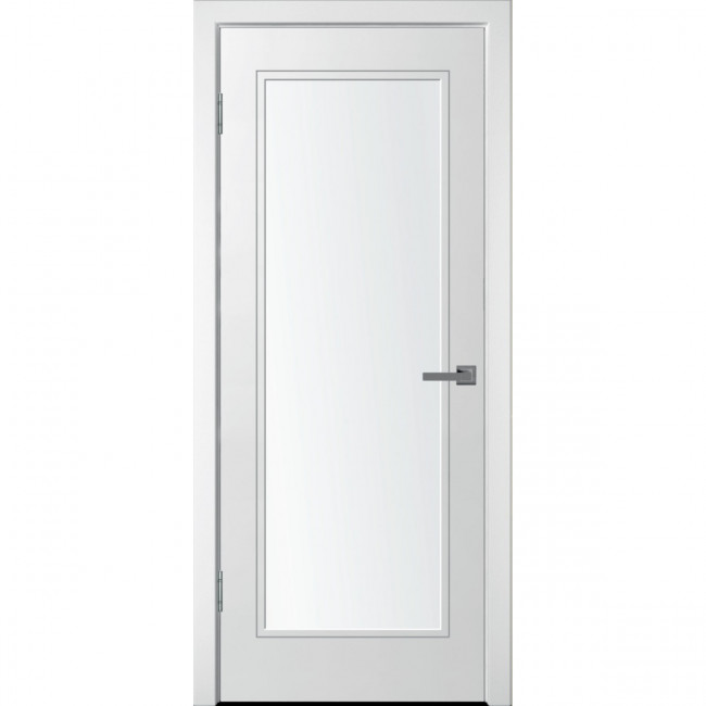 Межкомнатная дверь Нео-1 белая эмаль ДО
