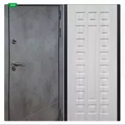 Дверь Урбан темный 183 Сандал белый Дверь Урбан темный 183 Сандал белый