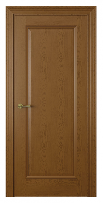 Межкомнатная дверь Milano-5 (глухая) Дуб шоколад