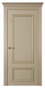 Межкомнатная дверь Дрезден 2 (глухая патина) Эмаль латте Межкомнатная дверь Дрезден 2 (глухая патина) Эмаль латте