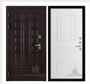 Дверь входная взломостойкая Сенатор стандарт, цвет венге, панель - 62001 цвет белая серена Дверь входная взломостойкая Сенатор стандарт, цвет венге, панель - 62001 цвет белая серена