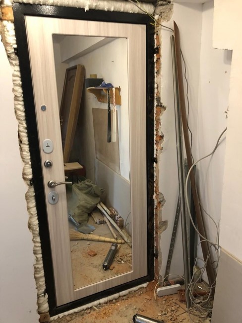 Дверь ZMD Люкс 3D Зеркало стандарт Сандал светлый Дверь ZMD Люкс 3D Зеркало стандарт Сандал светлый