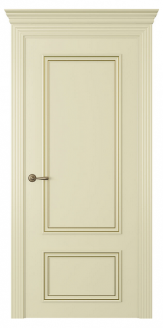 Межкомнатная дверь Дрезден 2 (глухая патина) Эмаль латте Межкомнатная дверь Дрезден 2 (глухая патина) Эмаль латте