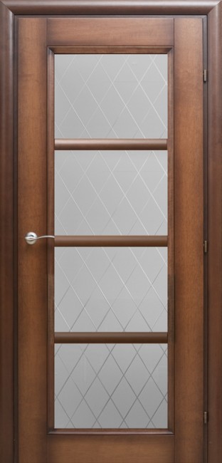 Дверь шпон 33.40 ДО 21- 9, стекло Кристалл (Кофе) Дверь шпон 33.40 ДО 21- 9, стекло Кристалл (Кофе)