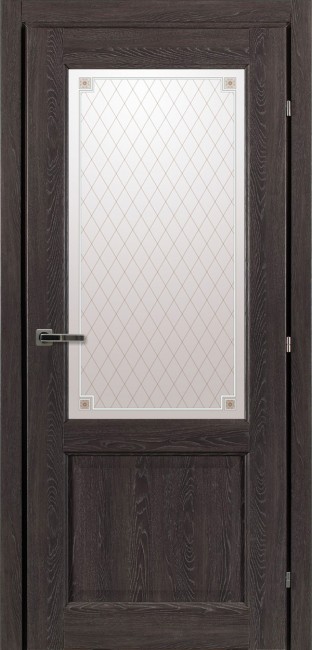 Дверь 63.24 ДО 21- 9, стекло Пико (Дуб Шварц) Дверь 63.24 ДО 21- 9, стекло Пико (Дуб Шварц)