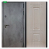 Дверь Урбан темный 2 Дуб беленый
