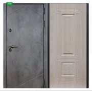 Дверь Урбан темный 2 Дуб беленый