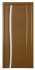 Межкомнатная дверь Океан Буревесник 1 (ст.белое триплекс)  Дуб шоколад Межкомнатная дверь Океан Буревесник 1 (ст.белое триплекс)  Дуб шоколад