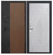 Дверь Luxor-48 - ФЛ-256 (10мм, бетон снежный)