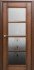 Дверь шпон 33.40 ДО 21- 9, стекло Торшон (Кофе)