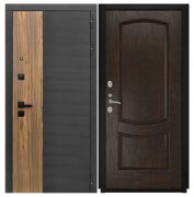 Дверь Luxor-46 - Лаура-2 (16мм, мореный дуб)