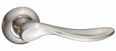 Ручка дверная "Фелиса", никель матовый