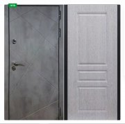 Дверь Урбан темный 243 Дуб беленый