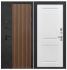 Дверь Luxor-48 - ФЛ-677 (10мм, белый матовый)