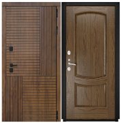 Дверь Авеста - Лаура-2 (16мм, светлый мореный дуб)