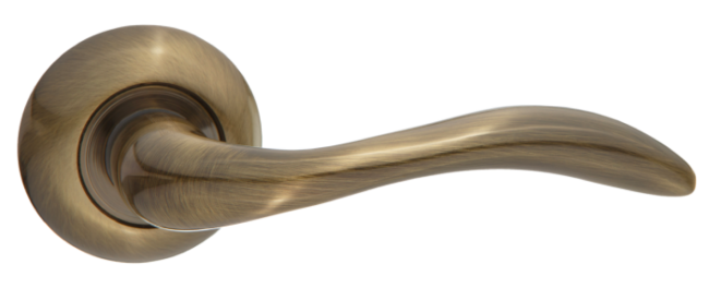 Ручка дверная "AL 504-08", бронза античная Ручка дверная "AL 504-08", бронза античная