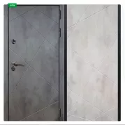 Дверь Урбан темный 291 Бетон светлый Дверь Урбан темный 291 Бетон светлый