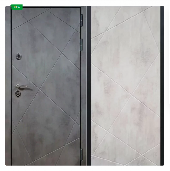 Дверь Урбан темный 291 Бетон светлый Дверь Урбан темный 291 Бетон светлый