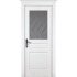Межкомнатная дверь Массив ольхи "Валенсия" ДО (Эмаль белая)