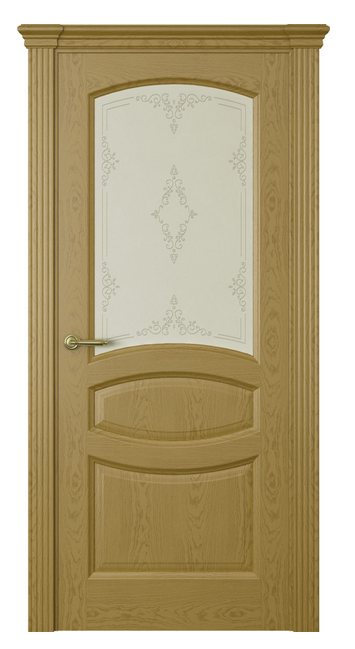 Межкомнатная дверь Изабелла (ст.ажур) Дуб золотой Межкомнатная дверь Изабелла (ст.ажур) Дуб золотой