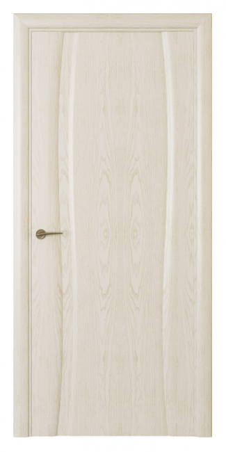 Межкомнатная дверь Океан Буревесник 1 (глухая)  Белый жемчуг