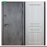 Дверь Урбан темный 243 Сандал белый