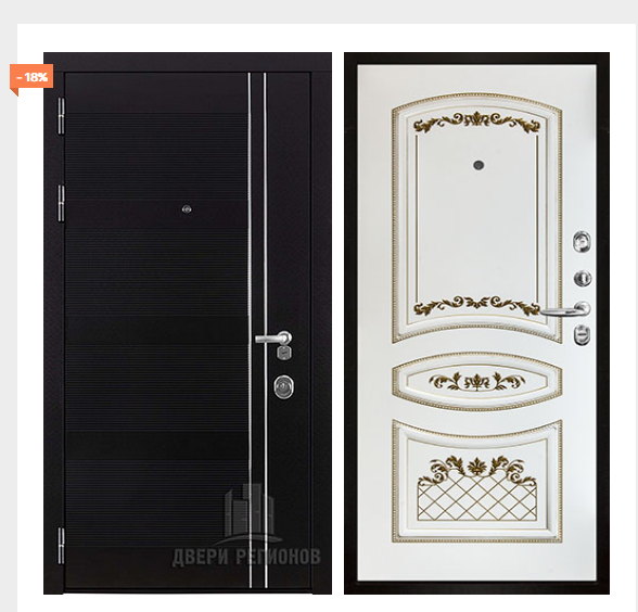 Дверь входная взломостойкая Сенатор Карбон, цвет черная мозаика, панель - алина цвет эмаль белая/патина золото Дверь входная взломостойкая Сенатор Карбон, цвет черная мозаика, панель - алина цвет эмаль белая/патина золото