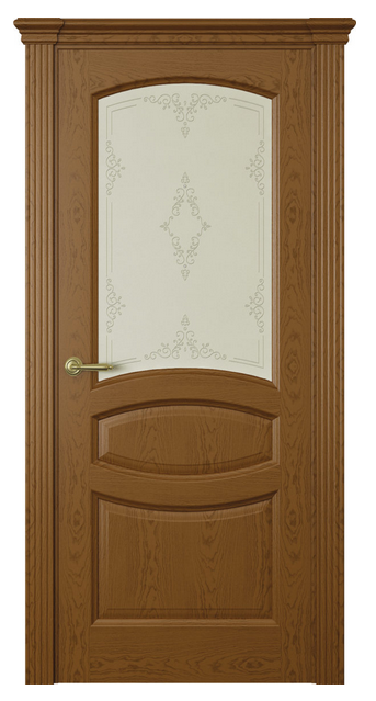 Межкомнатная дверь Изабелла (ст.ажур) Дуб шоколад Межкомнатная дверь Изабелла (ст.ажур) Дуб шоколад