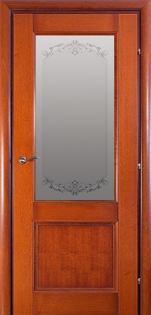 Дверь шпон 33.24 ДО 21- 9, стекло Денор (Бразильская Груша) Дверь шпон 33.24 ДО 21- 9, стекло Денор (Бразильская Груша)