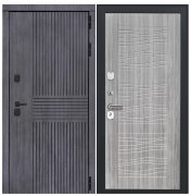 Дверь Берген 2- ФЛ-259 (10мм, дуб с пилением)