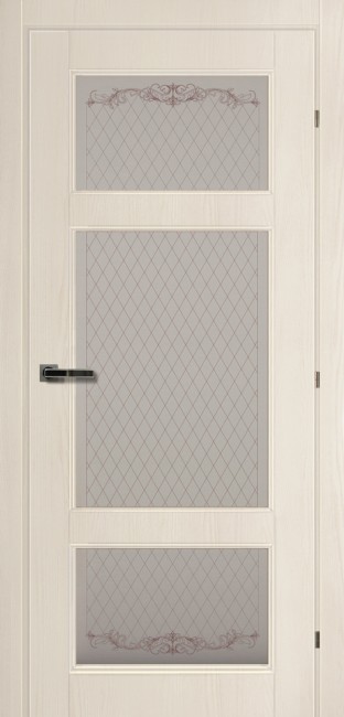 Дверь CPL 63.42 ДО 21- 9, стекло  Кристалл (Ольм Лучи)