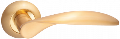 Ручка дверная "Росси", латунь мат.