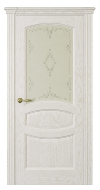 Межкомнатная дверь Изабелла (ст.ажур) Ясень белоснежный Межкомнатная дверь Изабелла (ст.ажур) Ясень белоснежный