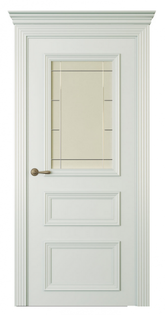 Межкомнатная дверь Дрезден 3 (ст.стелла) Эмаль серый шелк Межкомнатная дверь Дрезден 3 (ст.стелла) Эмаль серый шелк