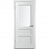Межкомнатная дверь Уно-3 белая эмаль ДО