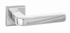 Ручка дверная Puerto "INAL 539-03 MSW/CP", матовый супер белый/хром блестящий Ручка дверная Puerto "INAL 539-03 MSW/CP", матовый супер белый/хром блестящий