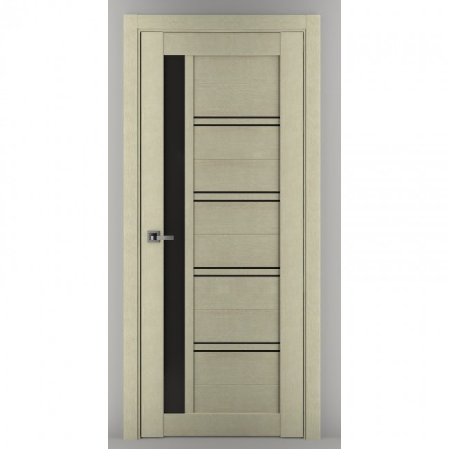 Межкомнатная дверь экошпон SP 66 ДО (Светлый лён)