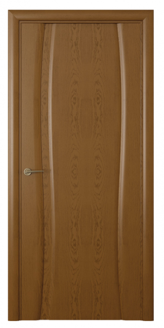 Межкомнатная дверь Океан Буревесник 1 (глухая)  Дуб шоколад