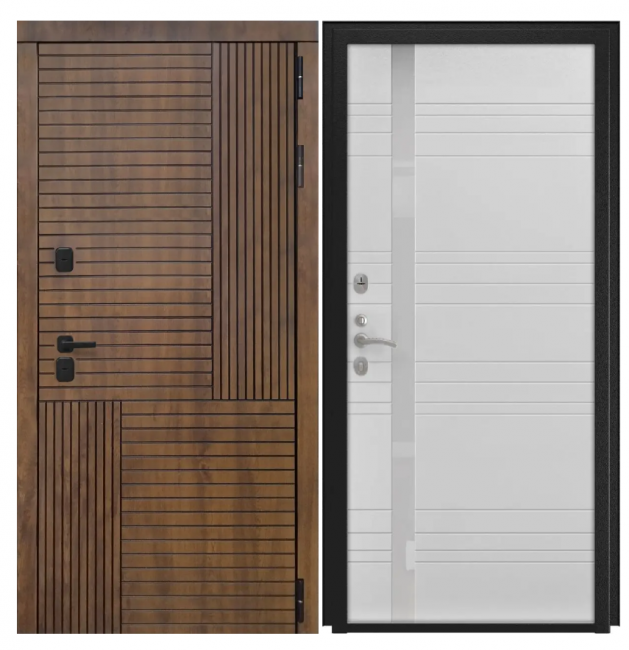 Дверь Авеста - A-1 (16мм, белая эмаль)