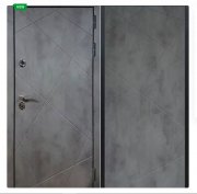 Дверь Урбан темный 291 Бетон темный