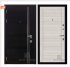 Дверь входная взломостойкая Сенатор Карбон, цвет черная мозаика, панель - light 2127 цвет бьянка soft Дверь входная взломостойкая Сенатор Карбон, цвет черная мозаика, панель - light 2127 цвет бьянка soft