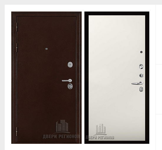 Дверь входная взломостойкая Феникс 3K, цвет медный антик, панель -  aurum цвет магнолия гладкая