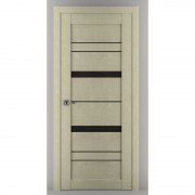Межкомнатная дверь экошпон SP 67 ДО (Светлый лён)