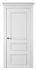 Межкомнатная дверь Дрезден 3 (глухая) Эмаль белый шелк
