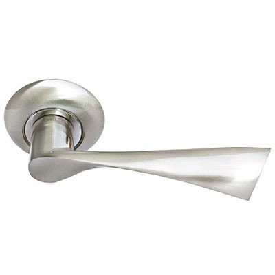 Ручка дверная КАПЕЛЛА MH-01 GP Белый Никель