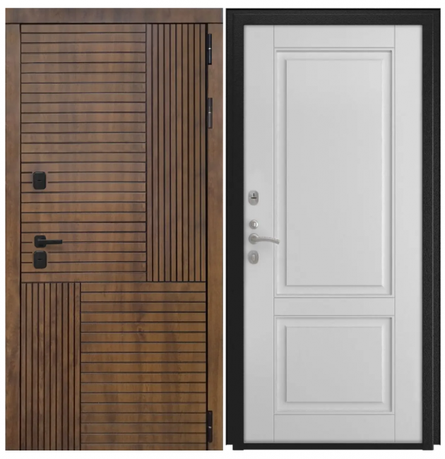 Дверь Авеста - L-5 (16мм, белая эмаль)