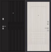 Дверь ZMD Черный кварц 116 Сандал светлый